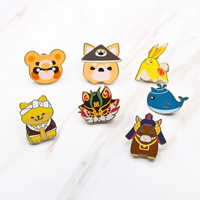 Enamel Lapel Pins Factory Wholesale Cartoon Lapel Hat Pins