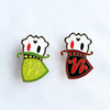 High Quality Custom Logo Lapel Enamel Pins For Clothes Club